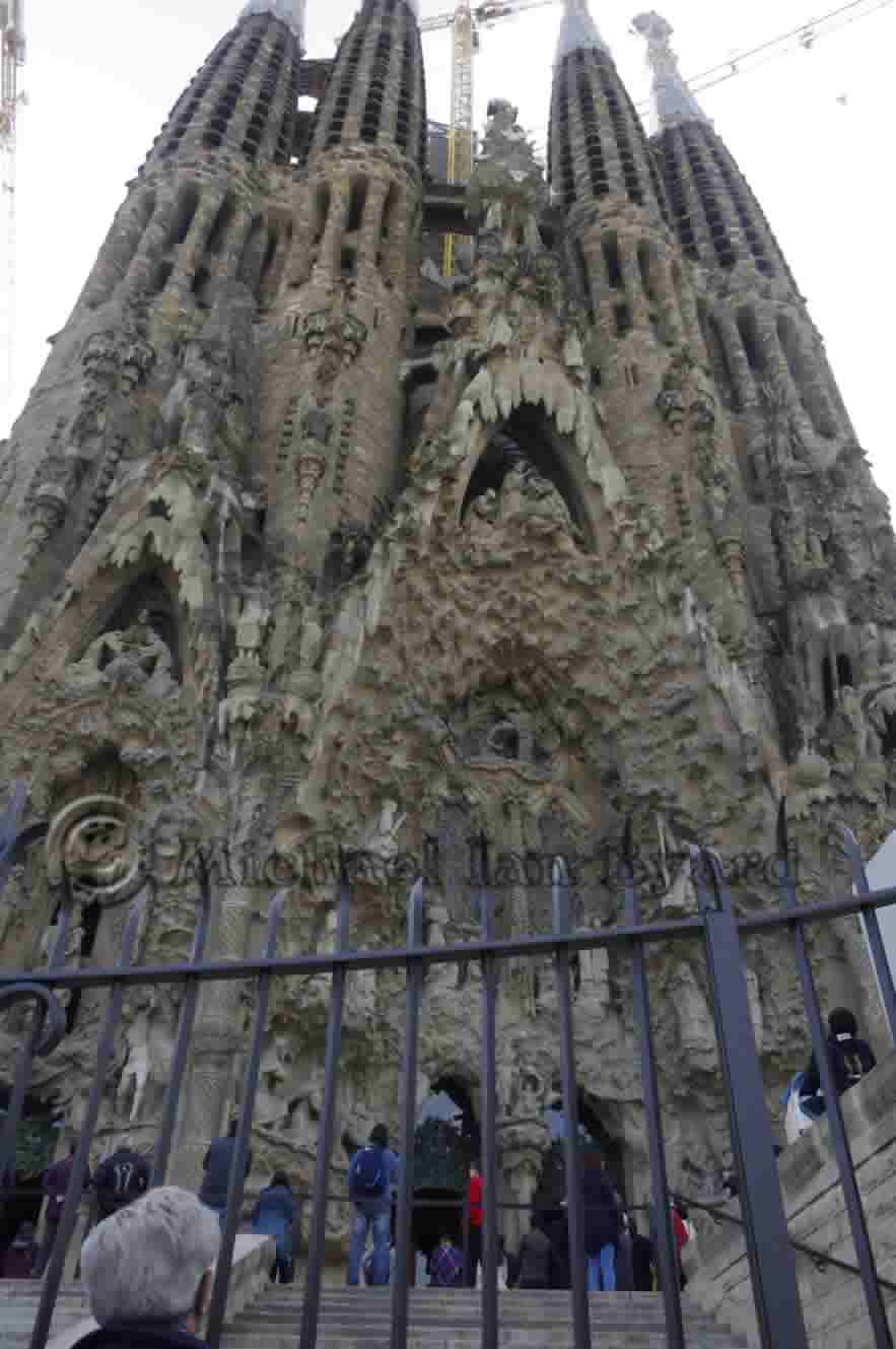 Guadi Cathedral Main Door
